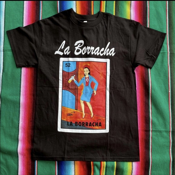 Alstyle Other - La Borracha Loteria Card shirt